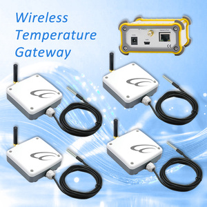 Metal Probe Temp Monitoring Sensor, 1200m Long-Distance Wireless Transmission, Supporting Modbus TCP Protocol - Product Image 1