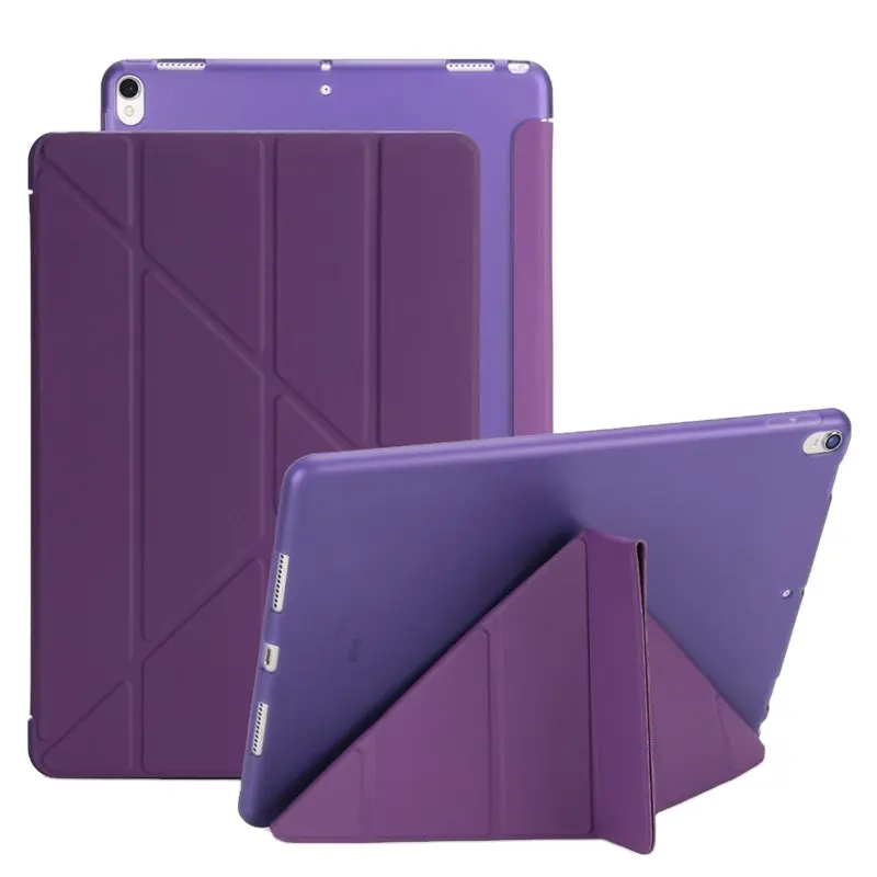 Custodia per Tablet per IPad Mini6/pro11/10.2 pollici con custodia protettiva per Slot per penna deformazione a tre pieghe custodia con guscio a Y