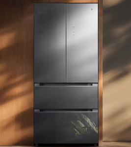 Réfrigérateur Mijia Pro 560L, encastrable, double système de refroidissement, machine à glaçons automatique, argent satiné, réfrigérateur intelligent à technologie Inverter - Product Image 2