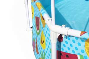 Sombrilla cuidado UV para jardines al por mayor para niños, juego de agua al aire libre, marco de acero, juego de <span class=keywords><strong>piscina</strong></span> redondo sobre el suelo, <span class=keywords><strong>piscina</strong></span> para niños - Product Image 5