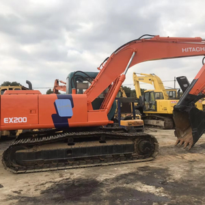 Excavatrice Hitachi d'occasion EX200-5E de fabrication japonaise, mini-excavatrice d'occasion de haute qualité en stock à vendre - Product Image 1