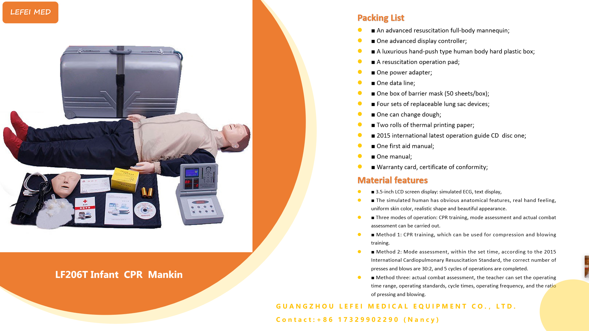 Đào tạo sơ cứu giả PCR Người trưởng thành Toàn thân Cpr Manikins Huấn luyện Manikin với Bộ điều khiển giọng nói tiếng Anh