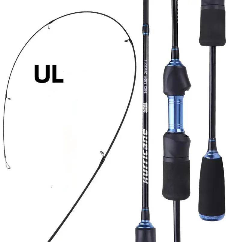 Byloo ultra lite UL fishing rod fishing rod blank parts white full carbon fiber ultra light fishing rod