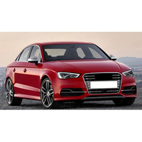 Kit carrosserie berline couvercle de phare antibrouillard ABS calandre pour Audi A3 S3 à RS3 Style 2014-2016