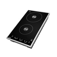 Table de cuisson à induction double Lacor 60 cm avec surface en verre Schott Ceran intégrée