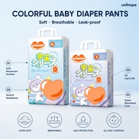 UniHope Couches-culottes colorées pour bébé, douces et respirantes, OEM ODM, marque privée, vente en gros, approvisionnement en vrac