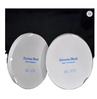 Blocos de zircônia 2021 dental, blocos de zircônia 98mm disco de zircônia