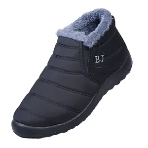 Cotton Shoes Waterproof Hard-Wearing Lightweight Women Shoes For Old Snow Boots Waterproof For Men