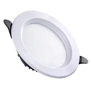 고품질 Downlights 3W 5W 7W 9W 12W 15W 18W 21W 화이트 블랙 알루미늄 쉘 실내 거실 LED 천장 조명