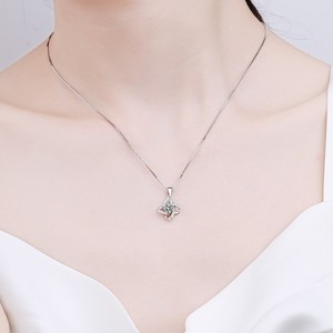Oissanite-collar de encaje 925 cm, accesorio para el amante de la clavícula - Product Image 2