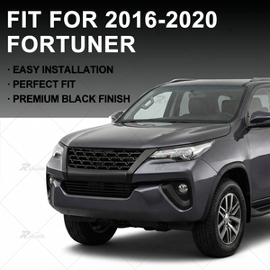 Calandre avant ABS style <span class=keywords><strong>TRD</strong></span> pour <span class=keywords><strong>Fortuner</strong></span> 2016 <span class=keywords><strong>2017</strong></span> 2018 2019 2020, accessoires extérieurs de voiture, installation facile - Product Image 2