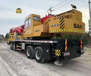 Grúa sobre Camión SANY STC500 de 50 Toneladas Usada / Grúa Móvil Hidráulica de Segunda Mano para Elevación de Cargas Pesadas en Construcción - Product Image 5