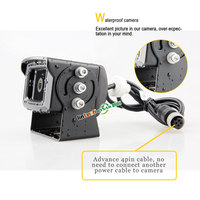 Étanche 12-32V Volt sauvegarde 6pin teyes chauffage système de caméra de recul pour Cargo Van isuzu dmax