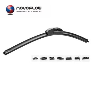 Spazzole Tergicristallo NOVOFLOW Universali Multifunzionali Piatte Accessori Esterni per Auto Ricambio - Product Image 1