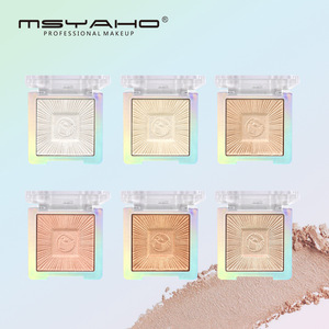 MSYAHO Nueva Sombra de Ojos Delicada de un Solo Color, Polvo Impermeable con Brillo Fino, Acabado Mate Perlado, Tonos Chic Tono Té con Leche, <span class=keywords><strong>Mini</strong></span> Colorete - Product Image 2