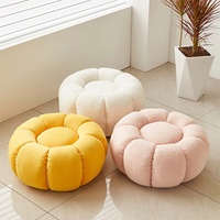 Chaise de canapé simple petit balcon de salon designer créatif vente chaude chaise paresseuse de citrouille