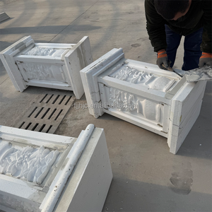 Colonnes décoratives en EPS personnalisables, colonnes romaines rondes/carrées cannelées, décoration de l'entrée de la villa, façade d'hôtel - Product Image 3