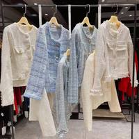 Nouvelle Collection Automne-Hiver 2022 : Manteau Style Petite Fragrance Tendance pour Femme – Vêtements d'Occasion à Prix Réduit