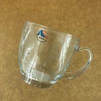 Meilleure vente 155ml carré moka Latte café tasse en verre à l'ancienne boire lait tasse jus thé eau tasses