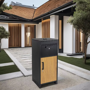 Winland Parcel Box <span class=keywords><strong>Drop</strong></span> Package Delivery Box para uso ao ar livre Anti-roubo Lockable Parcel <span class=keywords><strong>Drop</strong></span> Box - Product Image 3