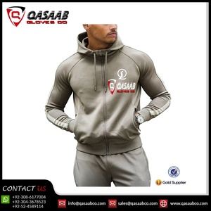 Sweat-shirt décontracté d'automne et d'hiver, surdimensionné, chaud, pour l'extérieur, coupe ajustée, pour la salle de sport, entraînement, sweat-shirt avec deux poches - Product Image 2