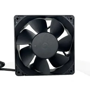 Yüksek hız düşük gürültü 120mm EC fan 110V ~ 220V alternatif AC eksenel fanlar 120x120x38mm
