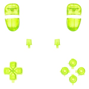 Botones Transparentes para el Control PS5 Edge, Teclas de Repuesto Verdes Transparentes para Kit de Modificación Personalizada - Product Image 2