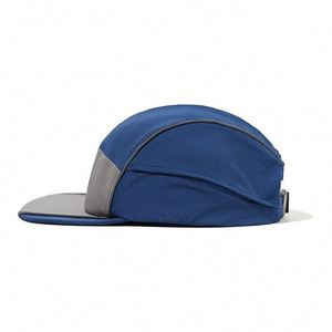 Quick Drying Duck Tongue Reflective 5 Panel Hat Men Women Outdoor Breathable <b>Black</b> <b>Baseball</b> <b>Cap</b> - Product Image 3