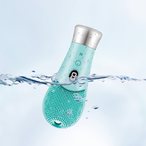 New Mini Silicone Deep Cleansing Sonic Facial Cleansing <b>Brush</b> Silacone Facial Skin <b>Brush</b> With Heat Home Use - Product Image 3