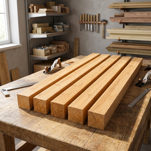Planches de bois naturelles conçues pour les meubles, les revêtements de sol, les murs et les projets de construction nécessitant une qualité et une résistance fiables - Product Image 5