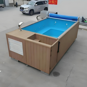 <span class=keywords><strong>Piscine</strong></span> hors sol en fibre de verre préfabriquée modulaire de qualité commerciale, sur mesure, pour hôtel, villa, jardin - Product Image 4