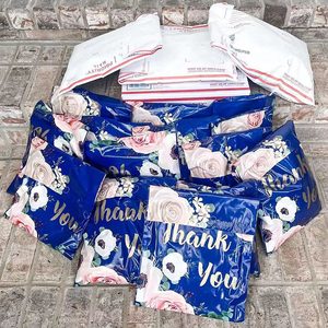 Courrier personnalisé recyclé en gros pour vêtements poly sac d'emballage rose sacs postaux à base de plantes - Product Image 6