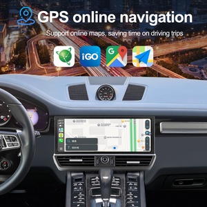 Navihua Nouveau design pour Porsche Cayenne 2010-2016, mise à niveau style 2018, autoradio Android 12,3 pouces, GPS, DSP, unité multimédia Carplay - Product Image 4