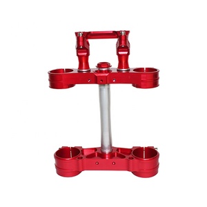 Morsetti Tripli in Lega di Alluminio Colorati per Moto <span class=keywords><strong>KTM</strong></span> Exc <span class=keywords><strong>250</strong></span> <span class=keywords><strong>SXF</strong></span> 450 2016-2022 - Product Image 6