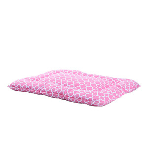 Dog <b>Bed</b> Mat Rectangle Sky Blue Polyester Fiber Fill For Small Medium Dogs Pet <b>Cushion</b> - Product Image 2