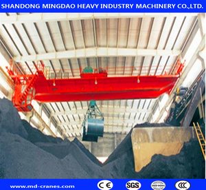 Customized QZ Model Double Girder Grab <b>Bucket</b> Crane <b>Heavy</b> <b>Duty</b> Scrap Handling Equipment for Steel Plants - Product Image 4