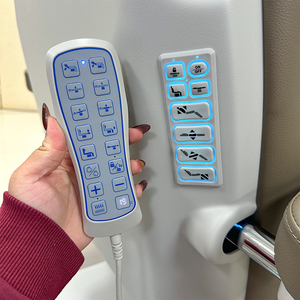 Professioneller elektrischer Podologie-Untersuchungsstuhl mit verstellbarer Rückenlehne und Beinauflage für medizinische Kliniken und Fußpflegezentren - Product Image 2