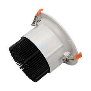 Đèn Trần Tròn Chống Lóa Đúc Khuôn Bằng Nhôm 8 Inch Đèn Âm Trần <span class=keywords><strong>Cob</strong></span> <span class=keywords><strong>Led</strong></span> 50W <span class=keywords><strong>60W</strong></span> 70W Có Thể Điều Chỉnh Độ Sáng - Product Image 4