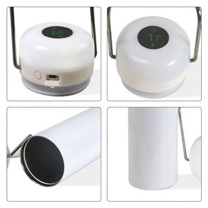 20Oz <b>Smart</b> Temperature Display Led Skinny Straight Sublimation Stainless Steel Insulated Portable Heat Preservation Tumbler <b>Mug</b> - Product Image 5