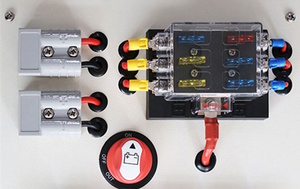 Panneau de commande canopée de 12V, usb personnalisé, pour <span class=keywords><strong>Camping</strong></span> en plein air, multifonction, avec interrupteur de batterie, bloc de fusibles - Product Image 5