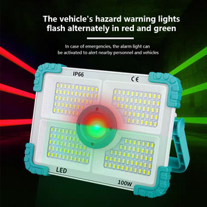Portable LED solar <b>light</b>, solar powered, with <b>battery</b> indicator <b>light</b> - Product Image 3