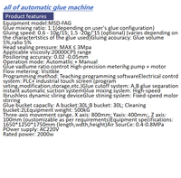Resin UV/Epoxy/Silikon/AB/PU/Pasta Solder/Polyurethane Hot Melt Cold High-Accuracy Pneumatic Floor-standing Visual Potting Wood