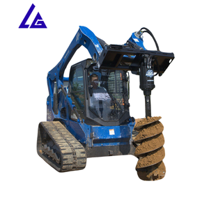 2025 nóng bán Skid chỉ đạo khoan Trái Đất Auger Skid chỉ đạo thủy lực Auger cho Rock đất đào làm việc - Product Image 4