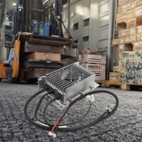 Chargeur de batterie étanche IP67 24V 60A 2KW pour voitures électriques et scooters avec charge rapide DC (entrée 90-265VAC, efficacité 94%)