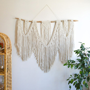 Decorazione Bohémien per la Casa, Grande Arazzo Macramè Fatto a Mano per Hotel - Product Image 5