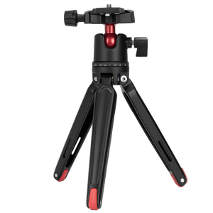 Aluminum <strong>Heavy</strong> <strong>Duty</strong> Mini Tabletop <strong>Tripod</strong> with Ball Head and QR Plate for Phone and Camera - Product Image 5