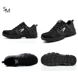 Fly Knit Breathable Large Size Shoes Safety Shoes Steel Toe Work <strong>Security</strong> <strong>Boots</strong> - Product Image 6