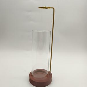 Porta Incenso Anti-Cenere per Bastoncini con Raccoglitore di Cenere in Vetro Rimovibile, Porta Incenso Capovolto con Base in Legno Naturale Marrone - Product Image 6