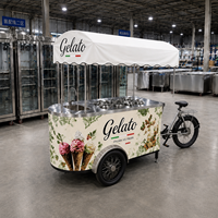 Chariot à glaces mobile pour entrepôt, studio, galerie, musée, bibliothèque, église, temple, jardin, ferme, vignoble, complexe hôtelier, hôtel, motel, auberge, café