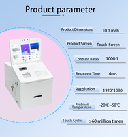 Terminal de Servicio Portátil de 10.1 Pulgadas para Uso en Interiores, Lector de Códigos de Barras, Emisión de Tarjetas SIM, Reconocimiento Facial, Venta de Tarjetas, Pago Todo en Uno